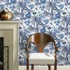Waverly Exotic Curiosity Peel and Stick Wallpaper Peel and Stick Wallpaper RoomMates   