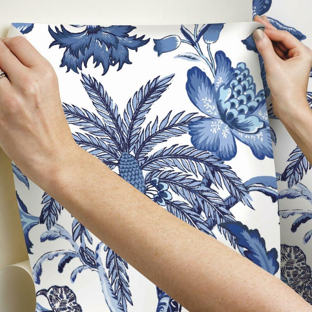 Waverly Exotic Curiosity Peel and Stick Wallpaper Peel and Stick Wallpaper RoomMates   