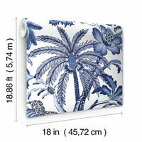 Waverly Exotic Curiosity Peel and Stick Wallpaper Peel and Stick Wallpaper RoomMates   