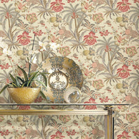 Waverly Exotic Curiosity Peel and Stick Wallpaper Peel and Stick Wallpaper RoomMates   