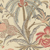 Waverly Exotic Curiosity Peel and Stick Wallpaper Peel and Stick Wallpaper RoomMates Roll Taupe 