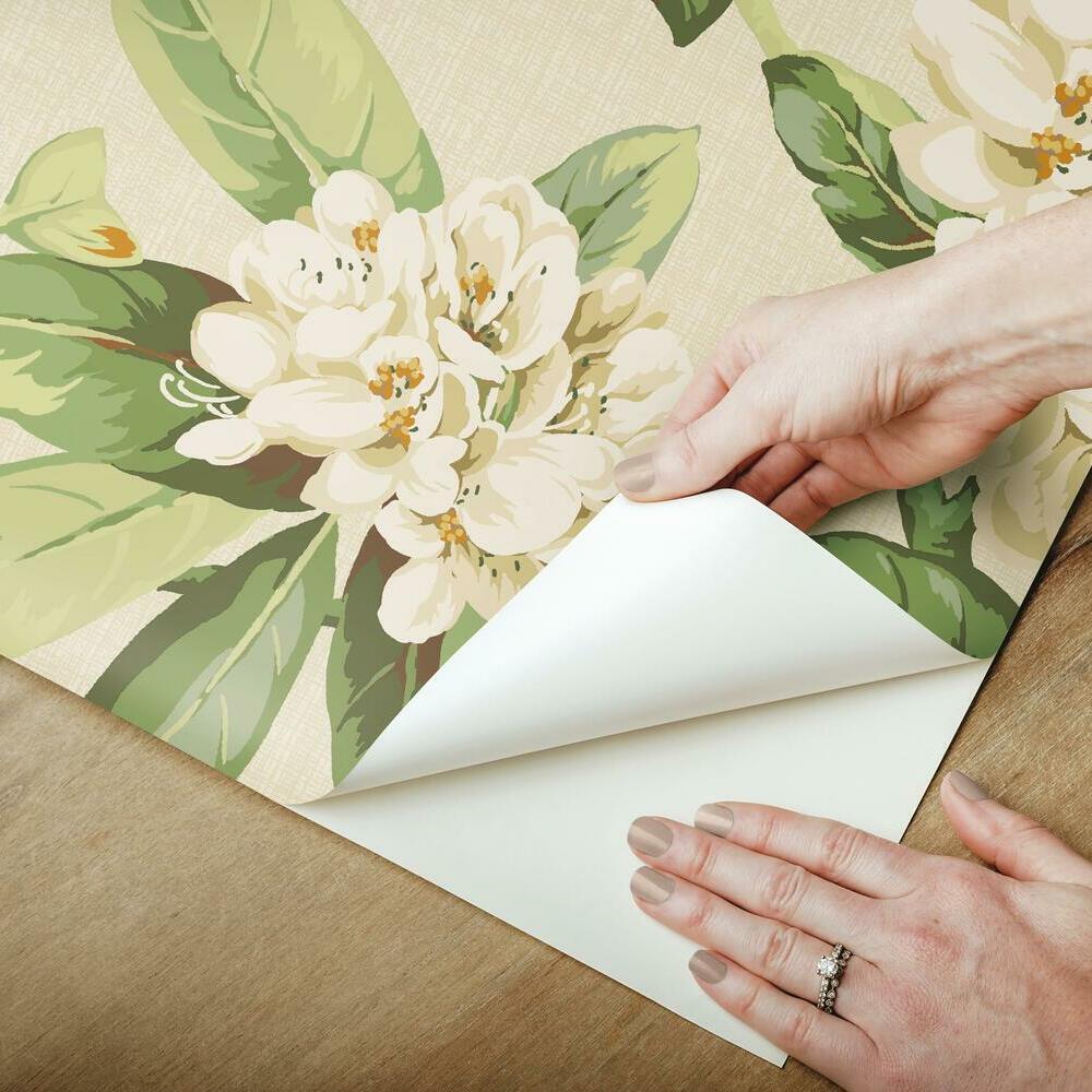 Waverly Live Artfully Peel and Stick Wallpaper Peel and Stick Wallpaper RoomMates   
