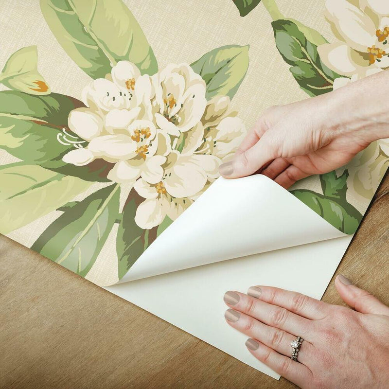 Waverly Live Artfully Peel and Stick Wallpaper Peel and Stick Wallpaper RoomMates   