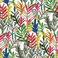 Waverly Vibrant Canvas Peel and Stick Wallpaper Peel and Stick Wallpaper RoomMates Roll  