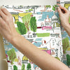 Waverly Arrondissement Peel and Stick Wallpaper Peel and Stick Wallpaper RoomMates   