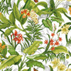Waverly Wailea Coast Peel and Stick Wallpaper Peel and Stick Wallpaper RoomMates Roll White 