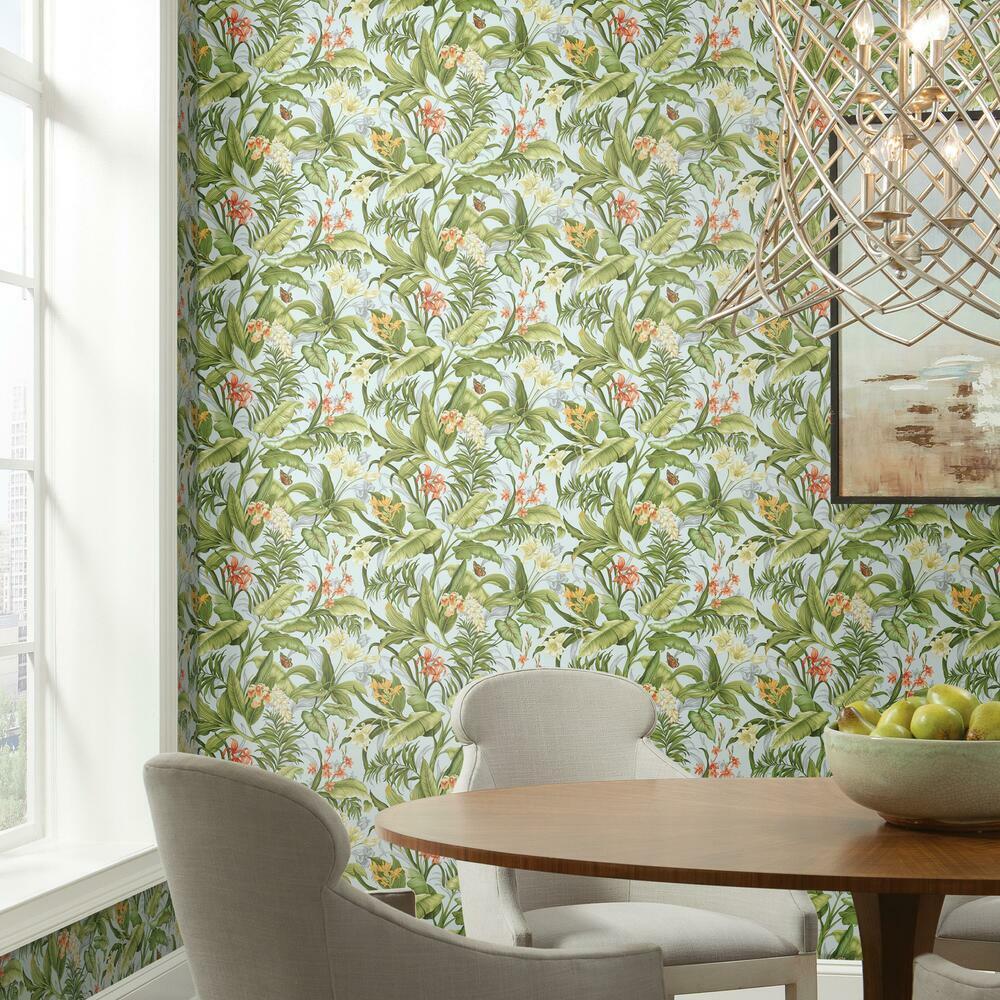 Waverly Wailea Coast Peel and Stick Wallpaper Peel and Stick Wallpaper RoomMates   