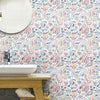 Mod Faces Peel & Stick Wallpaper Peel and Stick Wallpaper RoomMates   