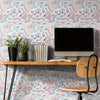 Mod Faces Peel & Stick Wallpaper Peel and Stick Wallpaper RoomMates   