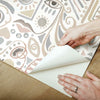 Mod Faces Peel & Stick Wallpaper Peel and Stick Wallpaper RoomMates   