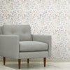 Mod Faces Peel & Stick Wallpaper Peel and Stick Wallpaper RoomMates   