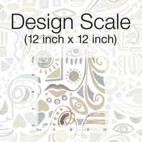 Mod Faces Peel & Stick Wallpaper Peel and Stick Wallpaper RoomMates   