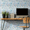 Mod Faces Peel & Stick Wallpaper Peel and Stick Wallpaper RoomMates   