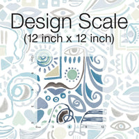 Mod Faces Peel & Stick Wallpaper Peel and Stick Wallpaper RoomMates   
