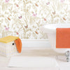 Butterfly Sketch Peel and Stick Wallpaper Peel and Stick Wallpaper RoomMates   