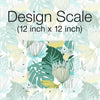 Retro Tropical Leaves Peel and Stick Wallpaper Peel and Stick Wallpaper RoomMates   