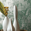 Jungle Toile Peel and Stick Wallpaper Peel and Stick Wallpaper RoomMates   