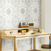 Bohemian Damask Peel and Stick Wallpaper Peel and Stick Wallpaper RoomMates   