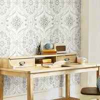 Bohemian Damask Peel and Stick Wallpaper Peel and Stick Wallpaper RoomMates   