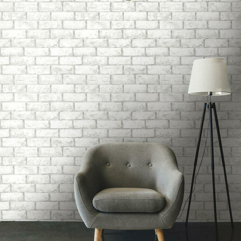 Brick Peel and Stick Wallpaper Peel and Stick Wallpaper RoomMates   