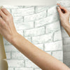 Brick Peel and Stick Wallpaper Peel and Stick Wallpaper RoomMates   