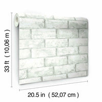 Brick Peel and Stick Wallpaper Peel and Stick Wallpaper RoomMates   