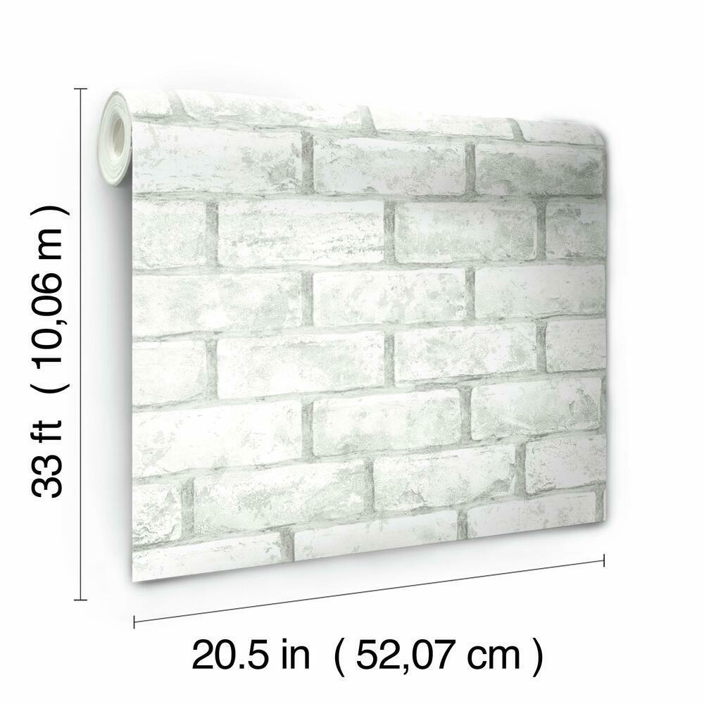 Brick Peel and Stick Wallpaper Peel and Stick Wallpaper RoomMates   
