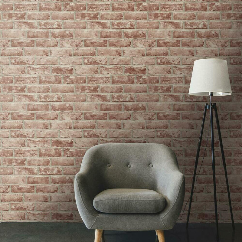 Brick Peel and Stick Wallpaper Peel and Stick Wallpaper RoomMates   