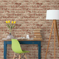 Brick Peel and Stick Wallpaper Peel and Stick Wallpaper RoomMates   