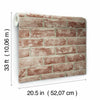Brick Peel and Stick Wallpaper Peel and Stick Wallpaper RoomMates   