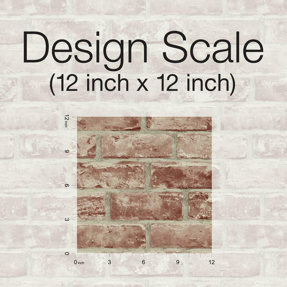 Brick Peel and Stick Wallpaper Peel and Stick Wallpaper RoomMates   