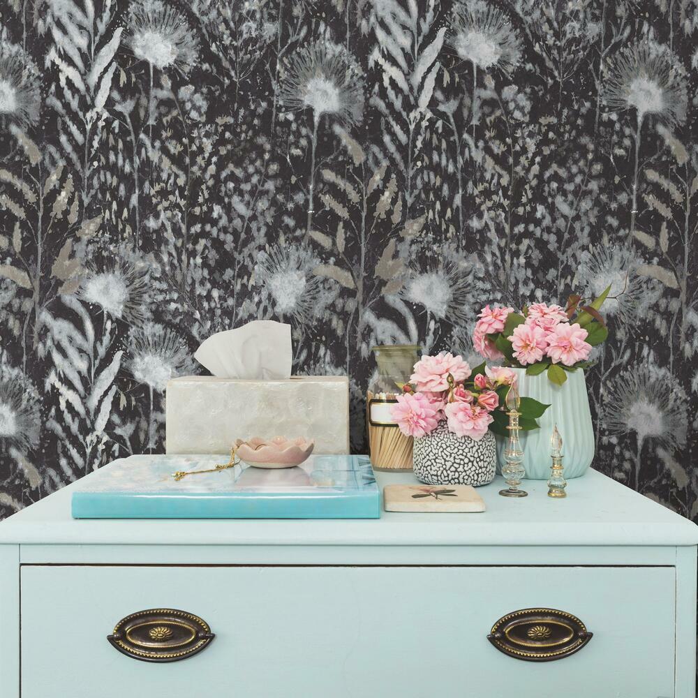 Dandelion Peel and Stick Wallpaper Peel and Stick Wallpaper RoomMates   