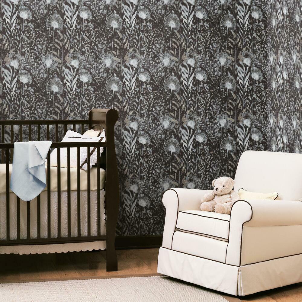 Dandelion Peel and Stick Wallpaper Peel and Stick Wallpaper RoomMates   