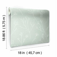 Twigs Peel and Stick Wallpaper Peel and Stick Wallpaper RoomMates   