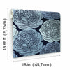 Bed of Roses Peel & Stick Wallpaper Peel and Stick Wallpaper RoomMates   
