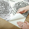 Bed of Roses Peel & Stick Wallpaper Peel and Stick Wallpaper RoomMates   