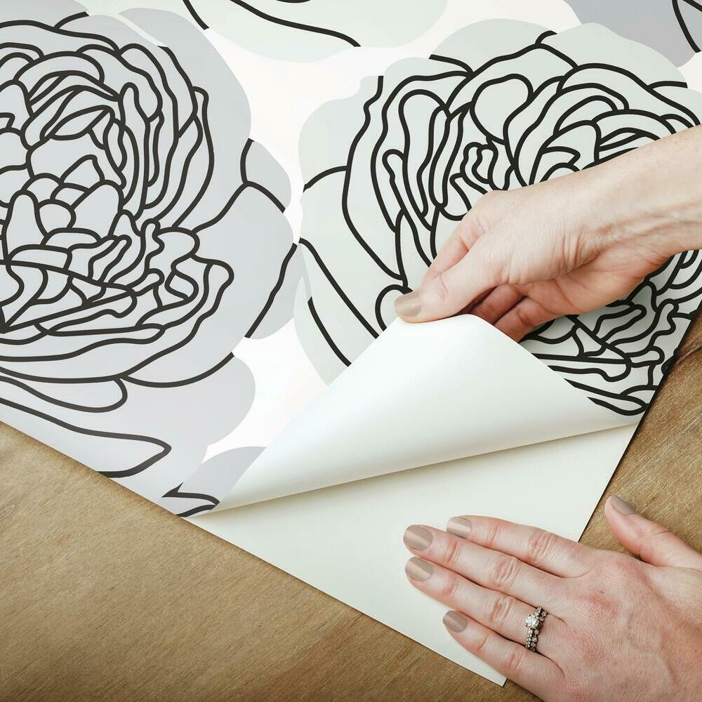 Bed of Roses Peel & Stick Wallpaper Peel and Stick Wallpaper RoomMates   