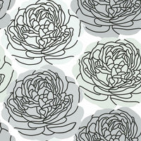 Bed of Roses Peel & Stick Wallpaper Peel and Stick Wallpaper RoomMates Roll Grey 
