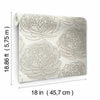 Bed of Roses Peel & Stick Wallpaper Peel and Stick Wallpaper RoomMates   