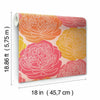 Bed of Roses Peel & Stick Wallpaper Peel and Stick Wallpaper RoomMates   