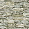 Stone Peel and Stick Wallpaper Peel and Stick Wallpaper RoomMates Roll Taupe 