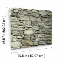 Stone Peel and Stick Wallpaper Peel and Stick Wallpaper RoomMates   