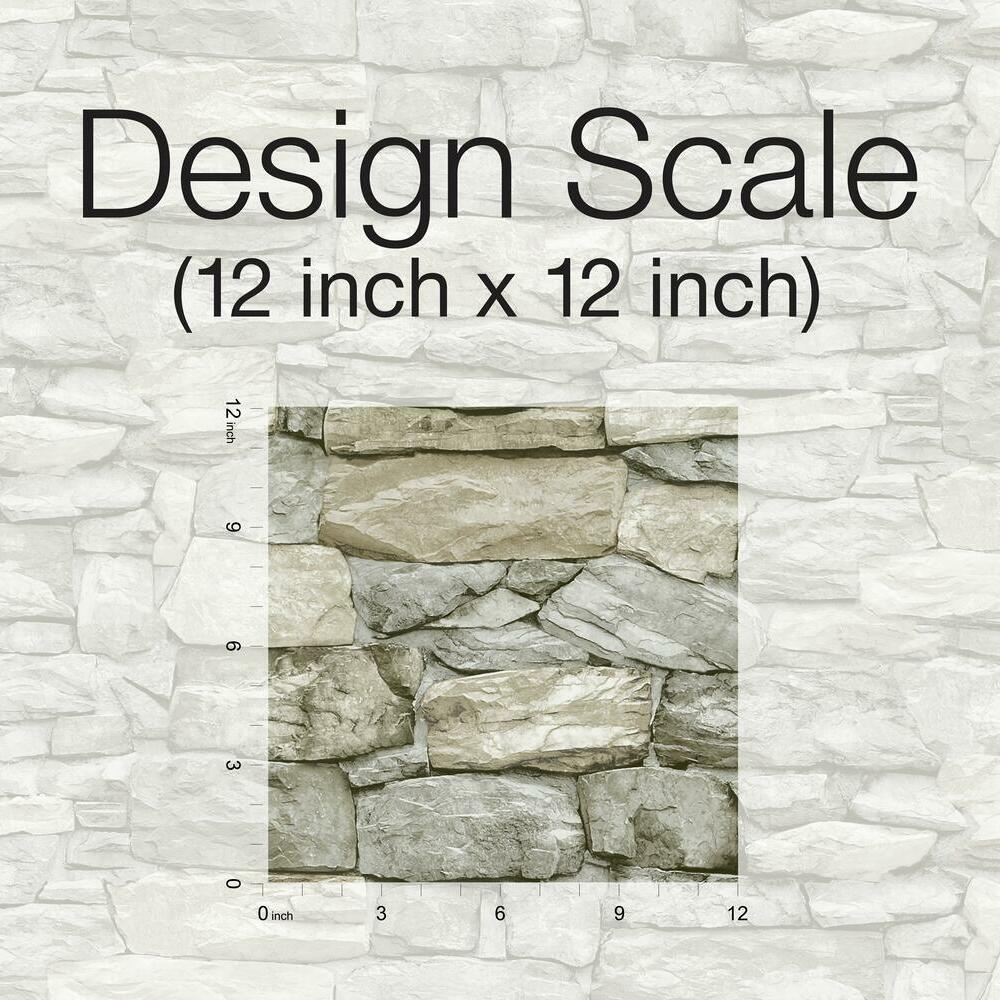 Stone Peel and Stick Wallpaper Peel and Stick Wallpaper RoomMates   
