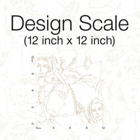 Vogue Sketches Peel and Stick Wallpaper Peel and Stick Wallpaper RoomMates   