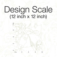 Vogue Sketches Peel and Stick Wallpaper Peel and Stick Wallpaper RoomMates   