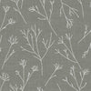 Twigs Peel and Stick Wallpaper Peel and Stick Wallpaper RoomMates Roll Dark Gray 
