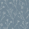 Twigs Peel and Stick Wallpaper Peel and Stick Wallpaper RoomMates Roll Blue 