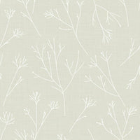 Twigs Peel and Stick Wallpaper Peel and Stick Wallpaper RoomMates Roll Beige 