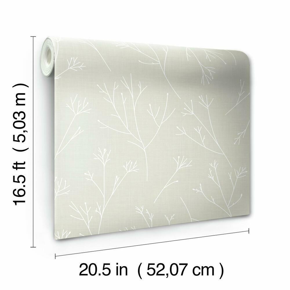 Twigs Peel and Stick Wallpaper Peel and Stick Wallpaper RoomMates   