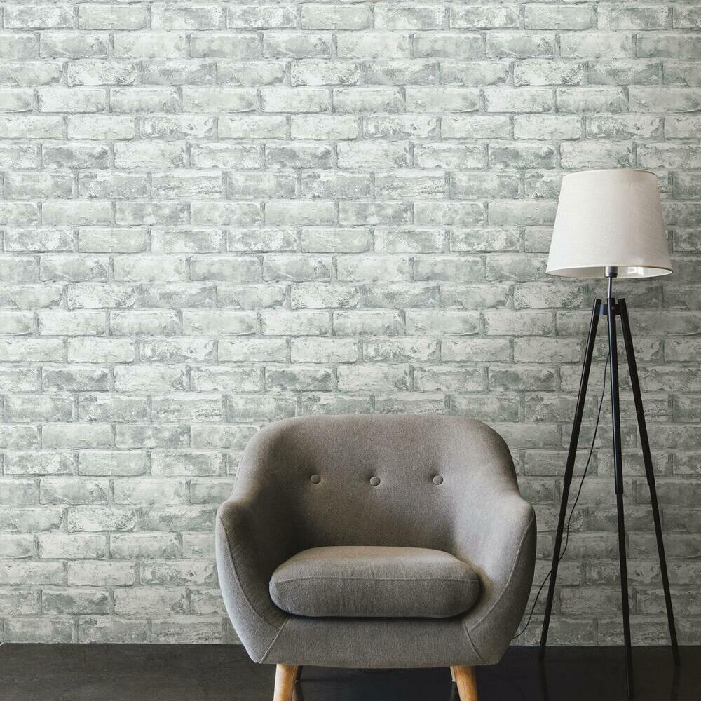 Brick Peel and Stick Wallpaper Peel and Stick Wallpaper RoomMates   